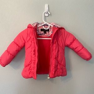Girls 2T pink winter coat